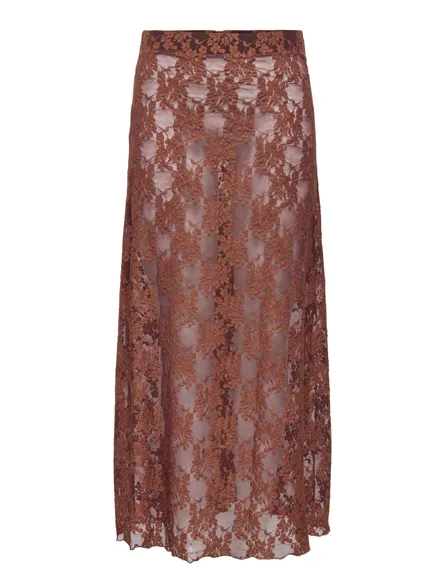 PGVIBE LONG LACE SKIRT JRS