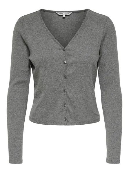 PGJUNE L/S V-NECK CARDIGAN JRS