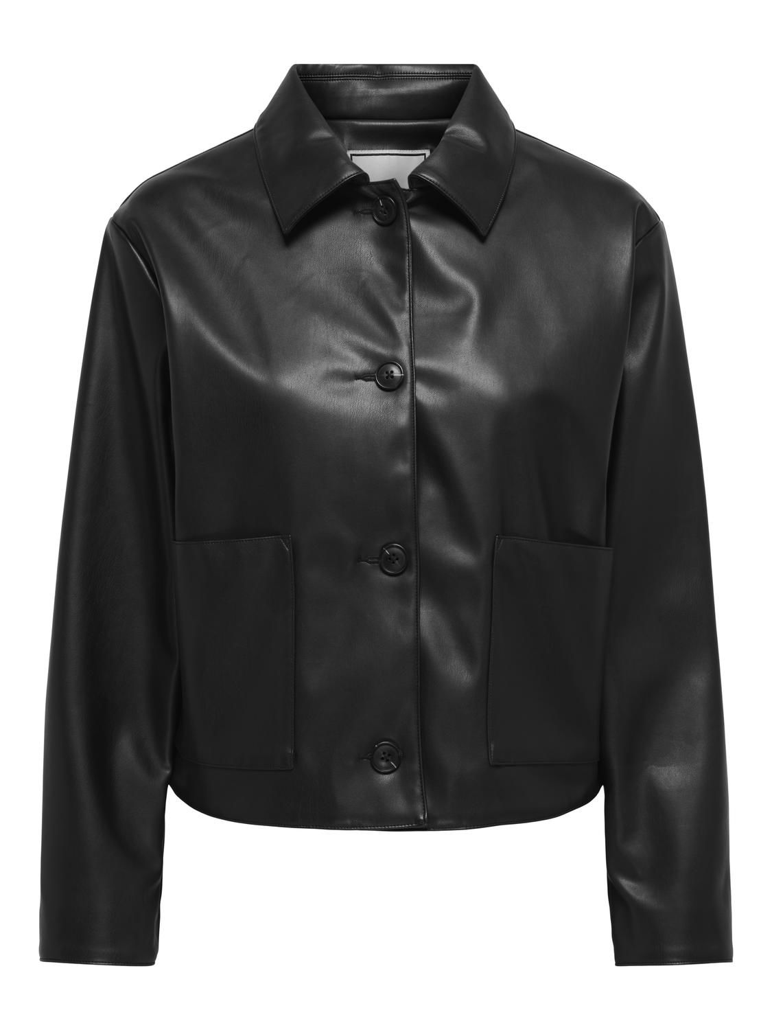 STURAVELLA FAUX LEATHER JACKET OTW