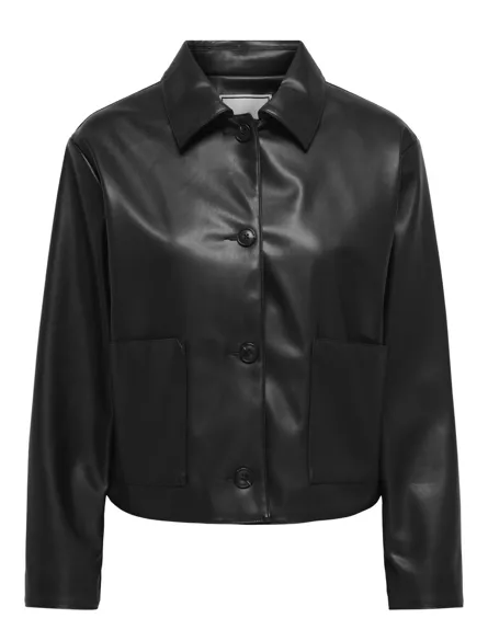 STURAVELLA FAUX LEATHER JACKET OTW