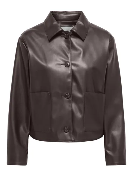 STURAVELLA FAUX LEATHER JACKET OTW