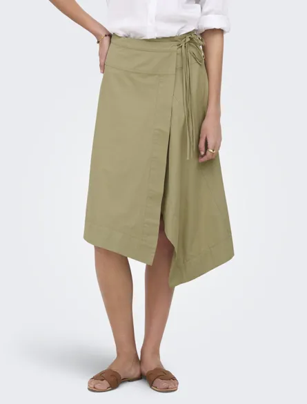 JDYOLIVIA MW ASYM WRAP SKIRT PNT