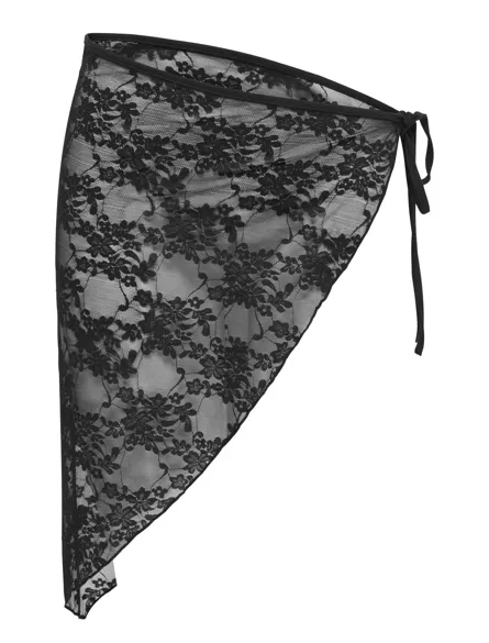 PGRINA LACE SKIRT SCARF JRS