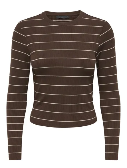 PGLUPE L/S STRIPE TEE JRS