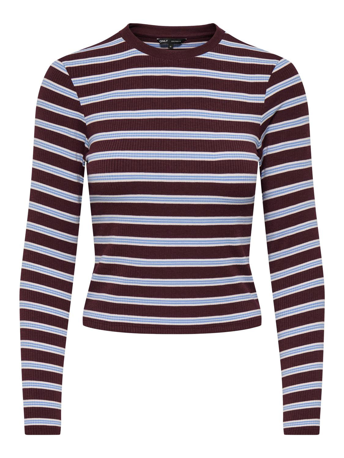 PGLUPE L/S STRIPE TEE JRS