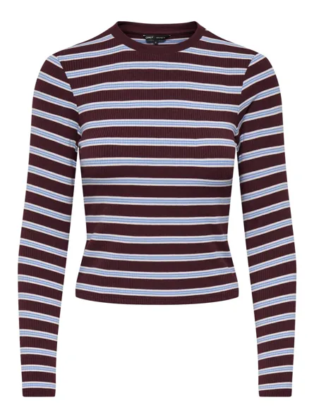 PGLUPE L/S STRIPE TEE JRS