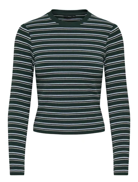 PGLUPE L/S STRIPE TEE JRS