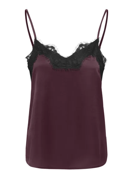 JDYELLY LACE SINGLET WVN EXP