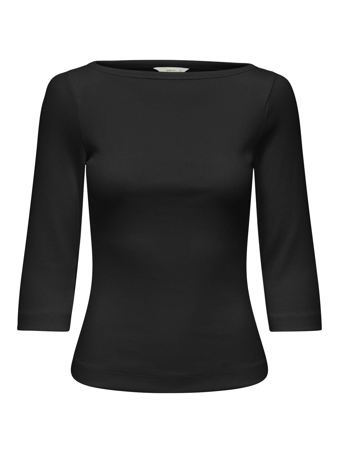 PGMOLLY 3/4 BOATNECK TOP JRS