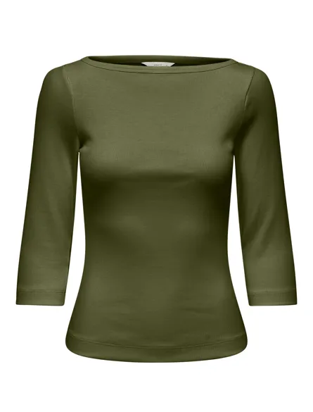 PGMOLLY 3/4 BOATNECK TOP JRS
