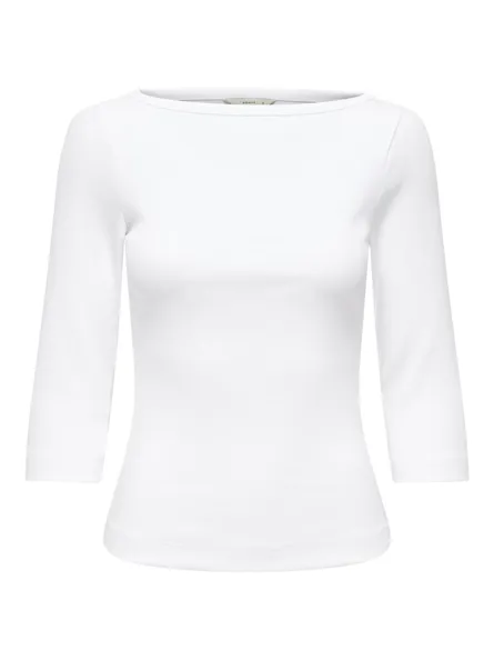 PGMOLLY 3/4 BOATNECK TOP JRS