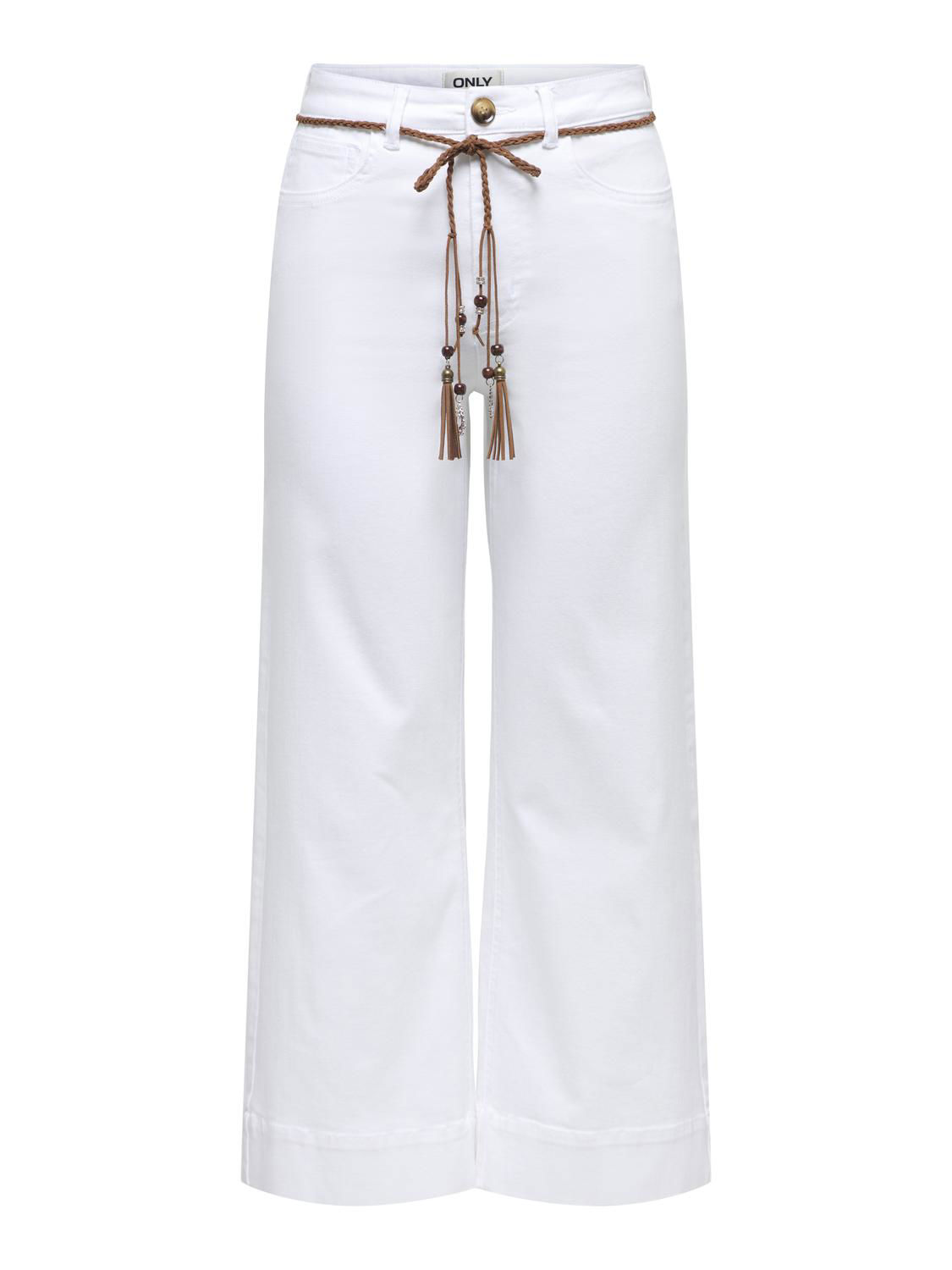 ONLMADISON HW BELT WD CRP WHI DNM GUA000