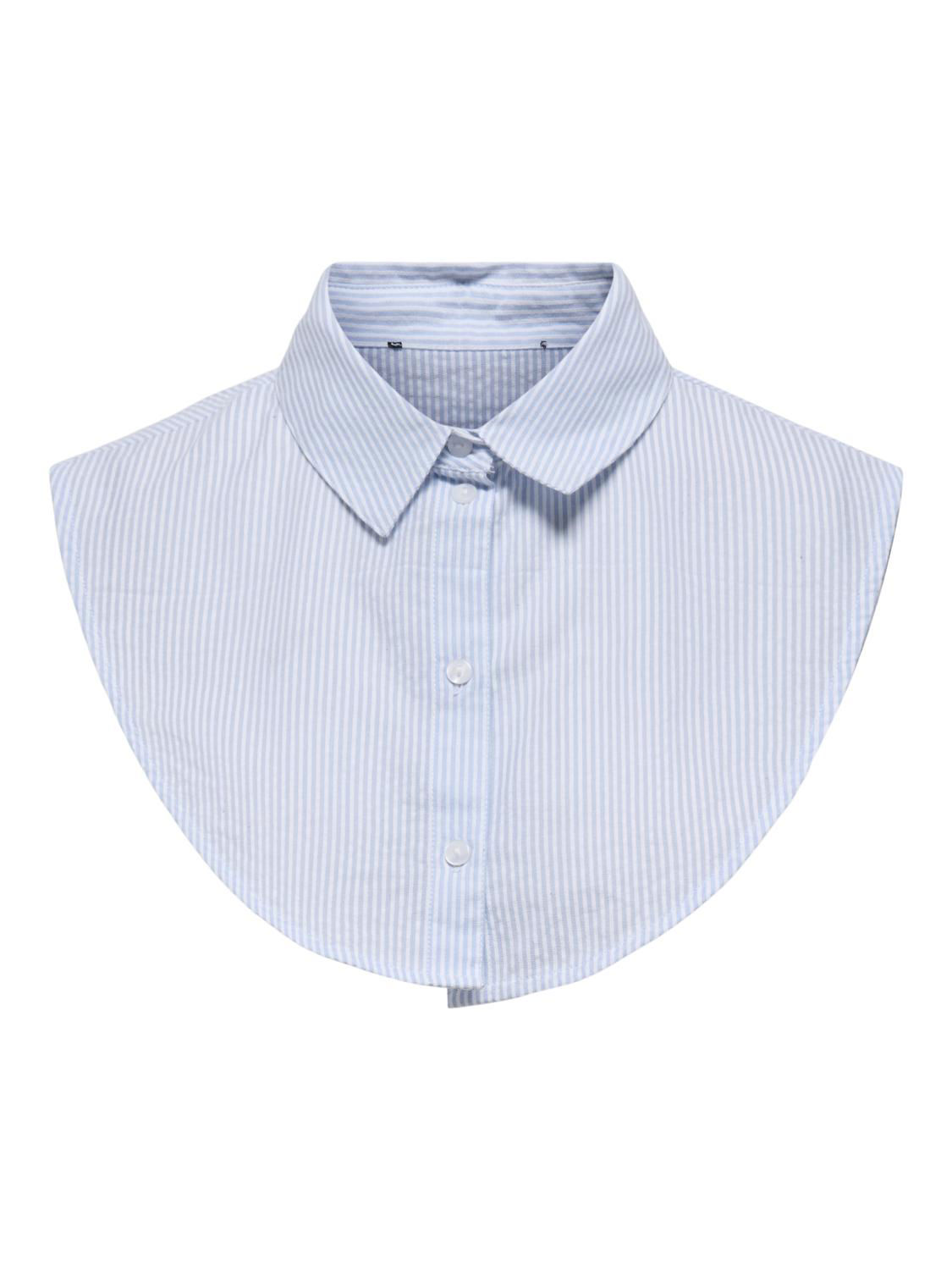 PGBELLA STRIPED COLLAR WVN