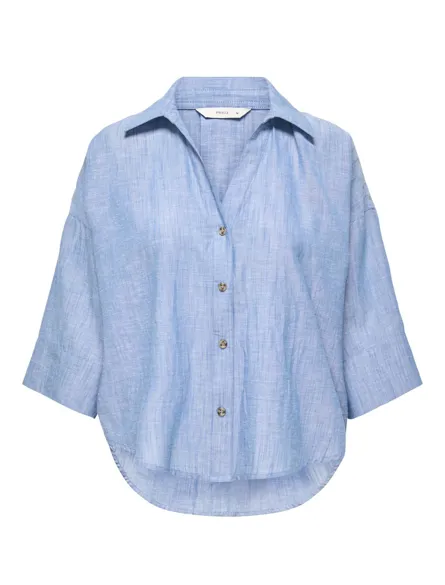 PGZIRA 3/4 SHIRT WVN