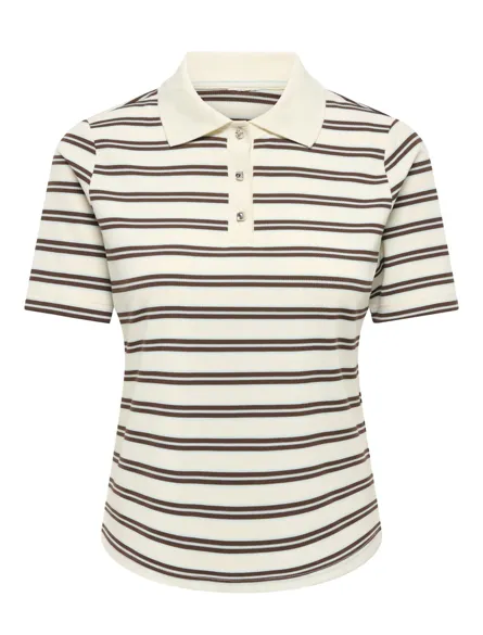 STUPETRA S/S POLO TOP JRS