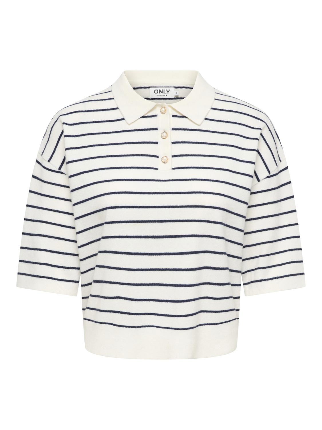 PGKAMMI S/S POLO TOP KNT
