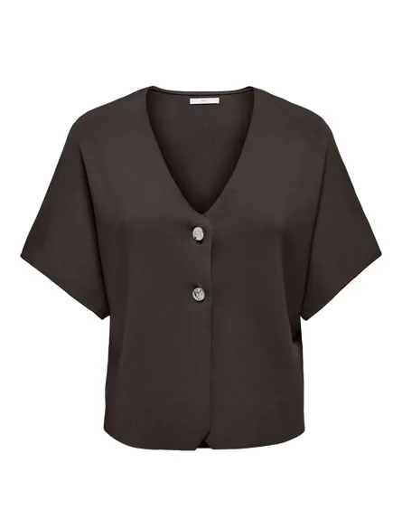 PGTRINE S/S CARDIGAN KNT