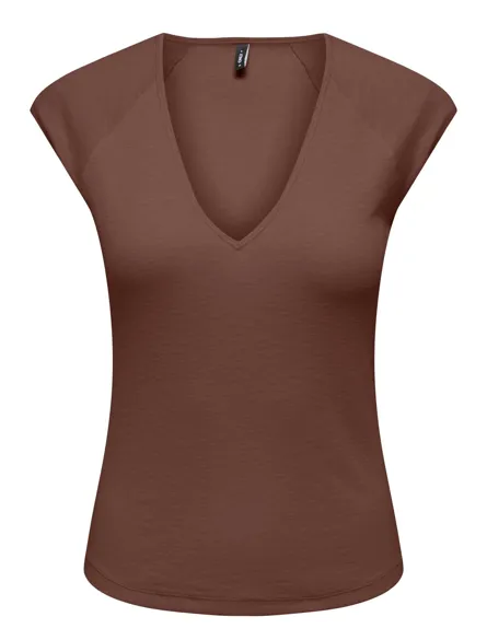 PGTRACY V-NECK S/S TOP JRS