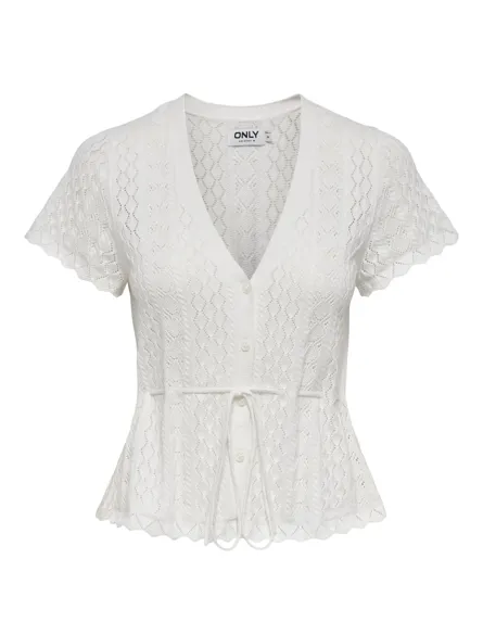 PGNORA S/S CARDIGAN KNT