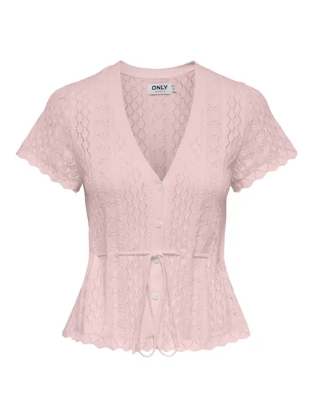 PGNORA S/S CARDIGAN KNT