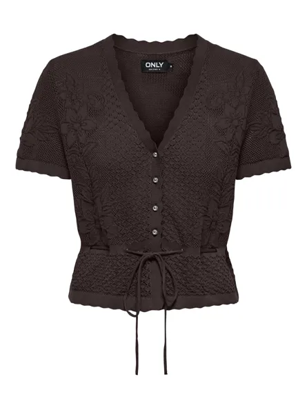 PGSKYLAR S/S CARDIGAN KNT