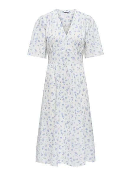PGSILVIA 2/4 MIDI DRESS WVN CS