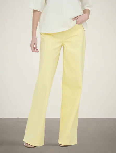 JDYVERA HW X-WID JEANS COL STRETCH DNM