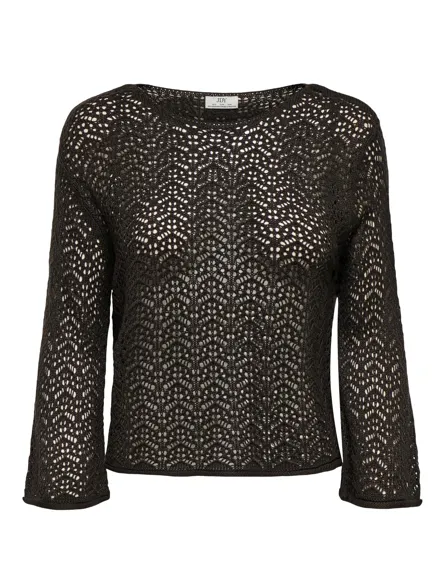 JDYMIKA 3/4 BOAT NECK PULLOVER KNT NOOS