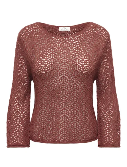 JDYMIKA 3/4 BOAT NECK PULLOVER KNT NOOS