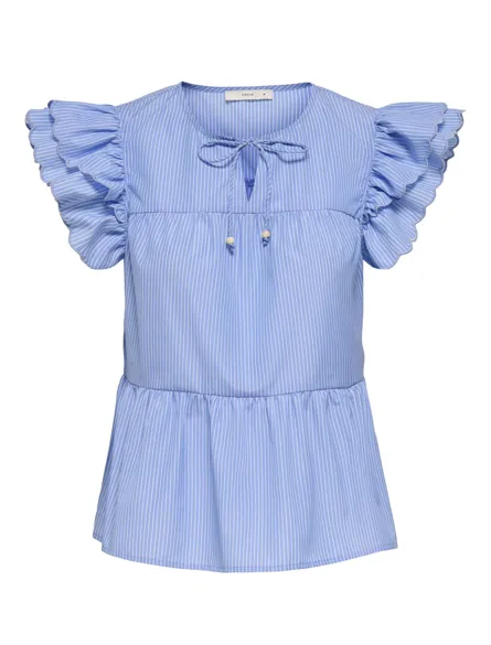 PGMARILYN S/S TOP WVN