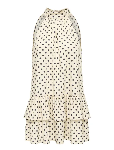 ONLZAZIE S/L SHORT FRILL DRESS WVN EX