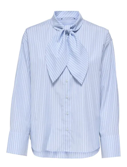 ONLDISAKO L/S BOW DETAIL SHIRT WVN EX