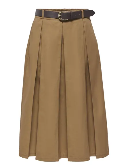 ONLAVEN-ZORA HW LONG BELT SKIRT PNT OS