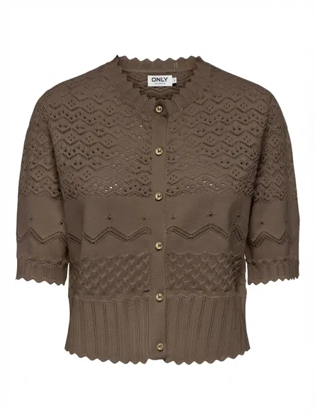 PGHILDA S/S CARDIGAN KNT