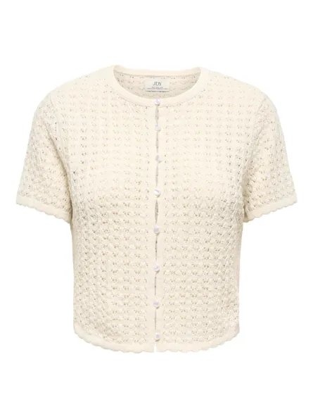 JDYCHRISTINE S/S SHORT CARDIGAN KNT
