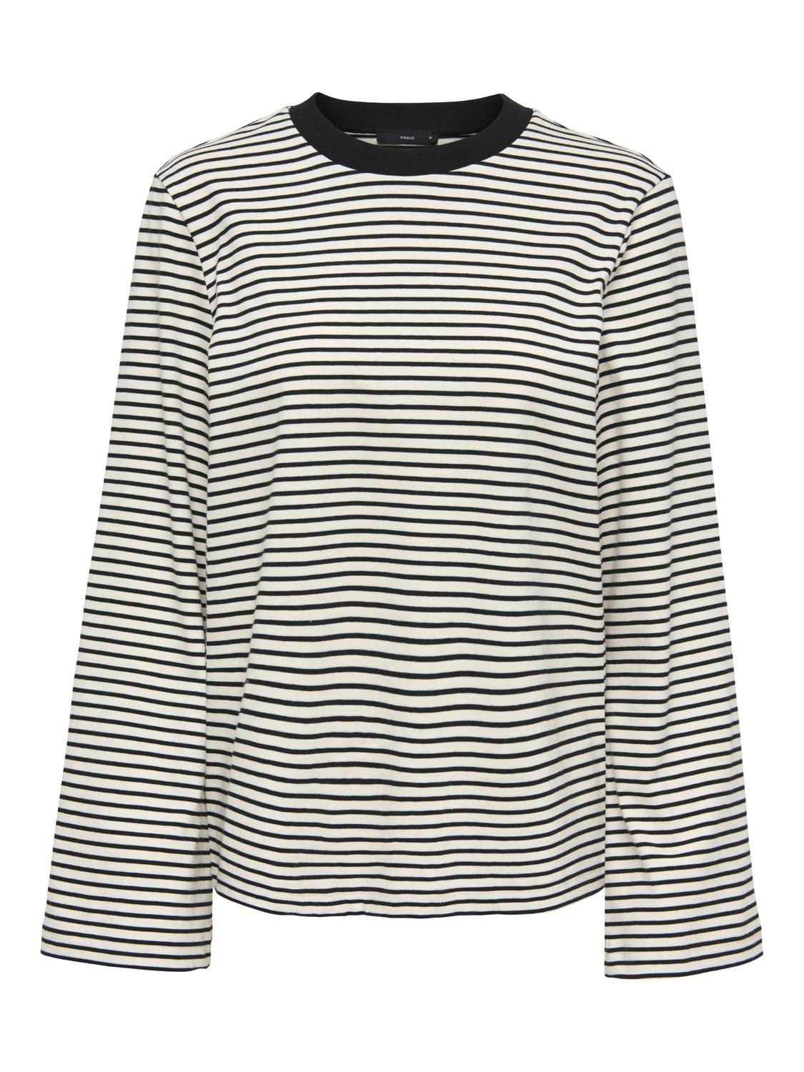 PGLISA STRIPE L/S TOP JRS