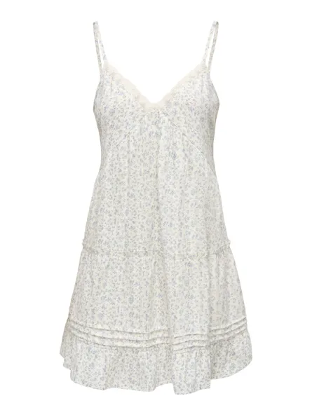 PGBIRGITTA STRAP SHORT DRESS WVN