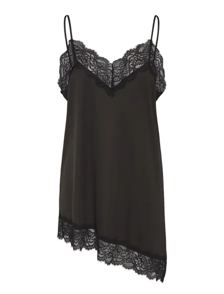 PGNIKKA STRAP LONG LACE TOP JRS