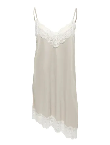 PGNIKKA STRAP LONG LACE TOP JRS