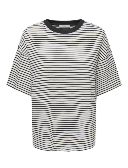 ONLLISA STRIPE S/S TOP JRS