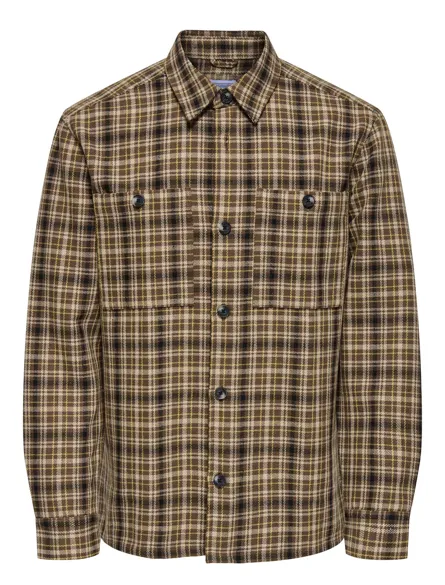ONSDAVID LIFE OVR TWILL CHECK SHIRT