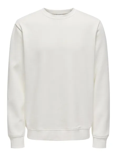 ONSCONNOR LIFE REG CREW NECK SWEAT NOOS