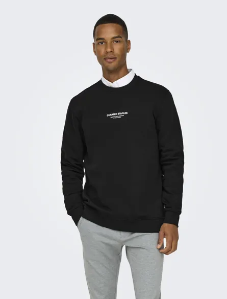 ONSCURATED REG CREW NECK SWEAT NOOS