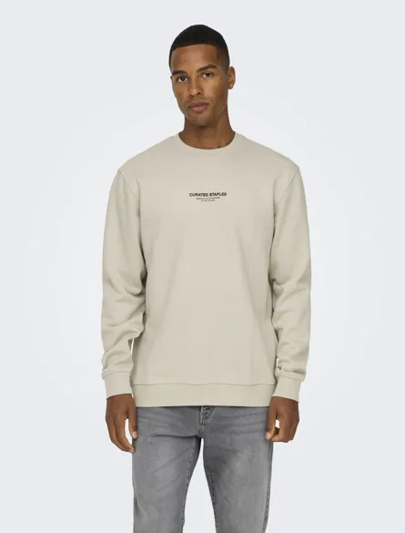 ONSCURATED REG CREW NECK SWEAT NOOS