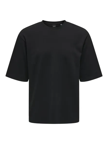 ONSROBBY O-hals kortærmet T-shirt i afslappet pasform til mænd