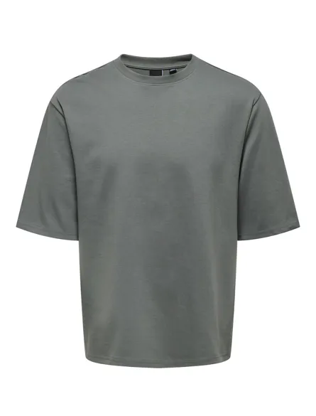 ONSROBBY O-hals kortærmet T-shirt i afslappet pasform til mænd