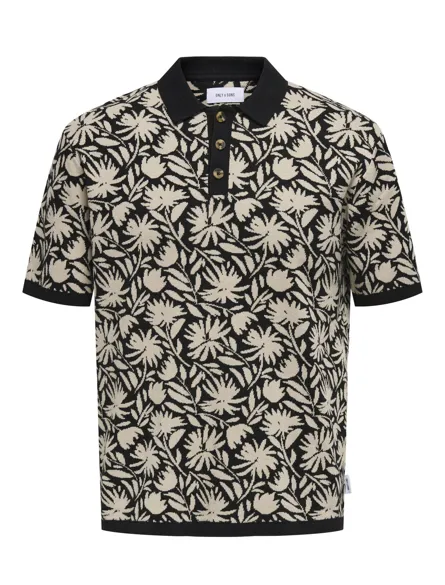 ONSJEREMY REG 12 SS POLO KNIT