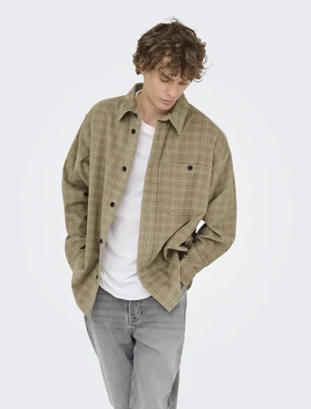 ONSWALEED CORDUROY OVERSHIRT 0345 NOOS