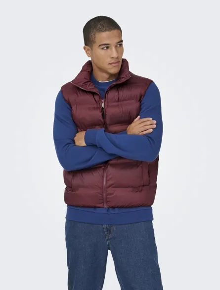 ONSUNION SEAMLESS LIFE PUFFER VEST OTW