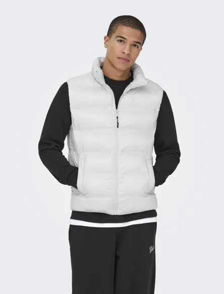 ONSUNION SEAMLESS LIFE PUFFER VEST OTW